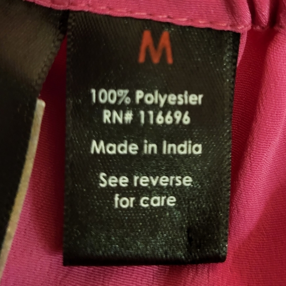 High-low silky ruffled dress - Size Medium - Picture 2 of 5